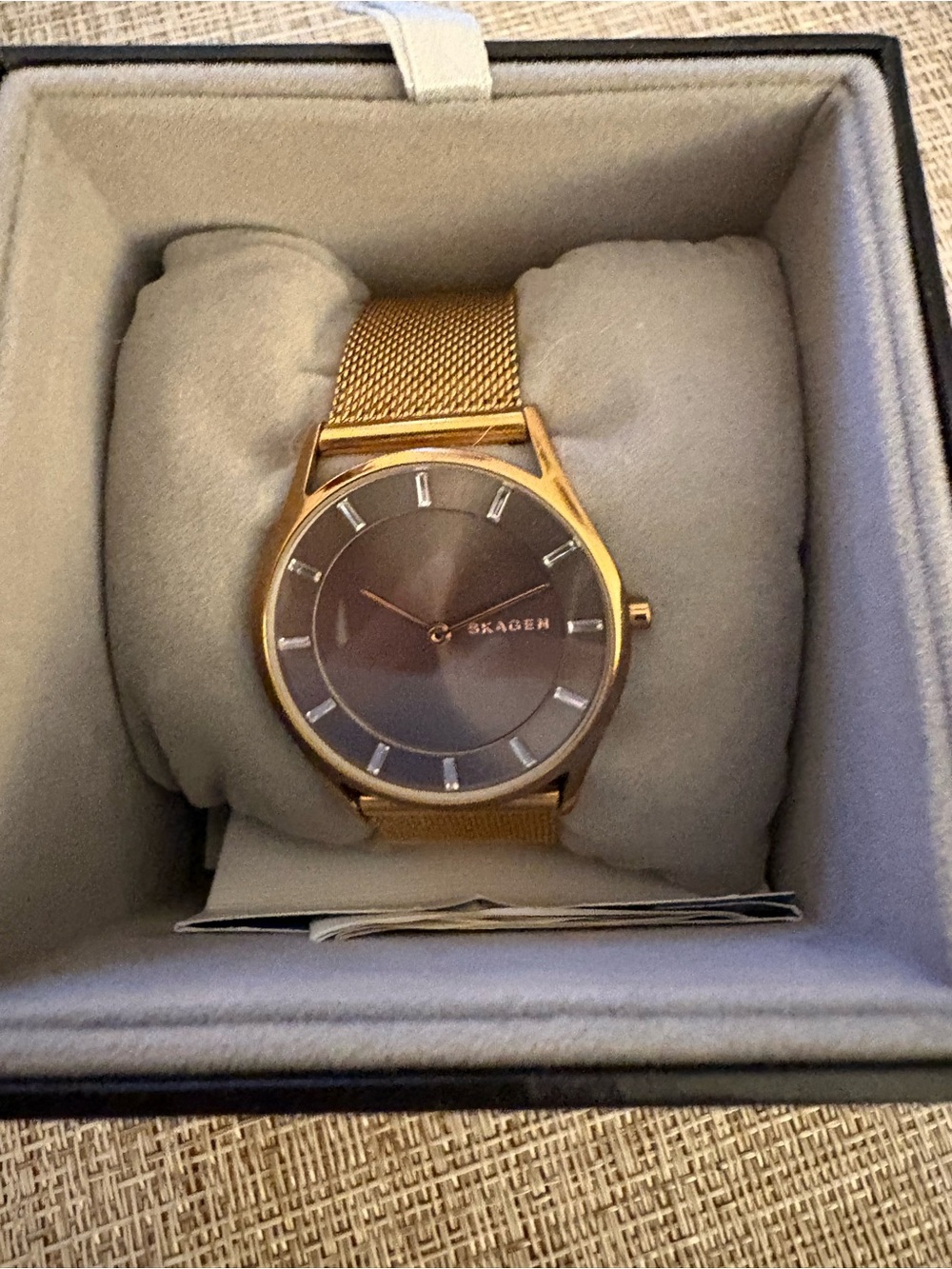Skagen Woman’s Rose Gold Watch